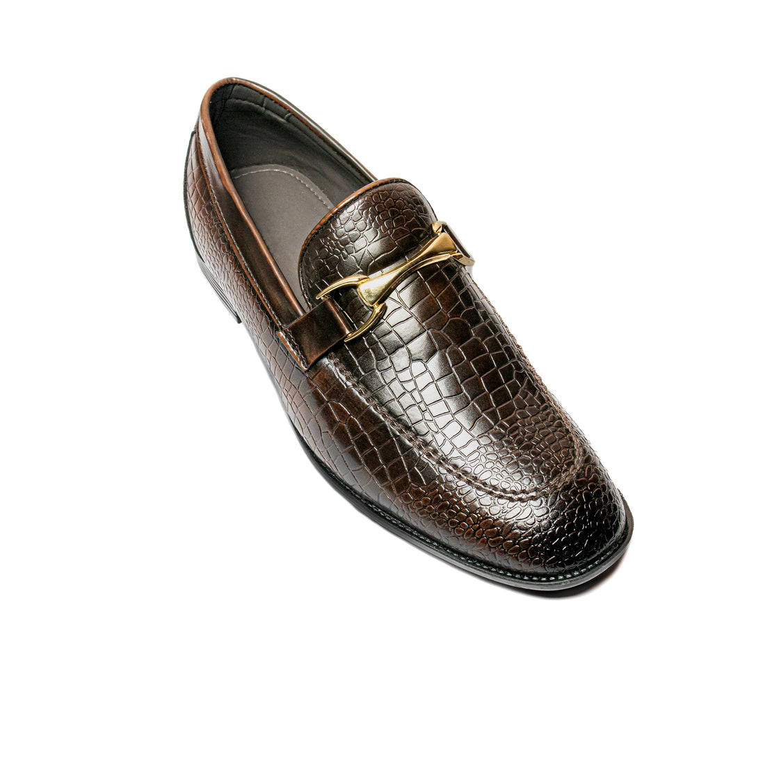 Bold Bunny Elegant Brown Smooth Timeline Design Loafers featuring a sleek, polished finish and a minimalist silhouette. These sophisticated loafers are crafted for comfort and style, making them an ideal choice for both formal occasions and everyday wear.