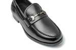 Ambitious Bunny guys's Black Slip-On Loafers